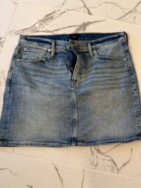 J. Crew Light Blue Denim Skirt